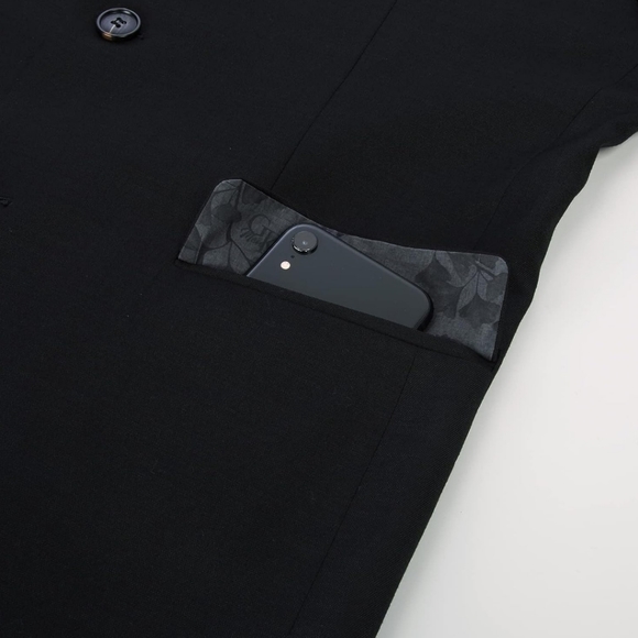 NWT GRACE KARIN Mens Casual Blazer Sport Coat Lightweight 2 Button Business Suit - Picture 3 of 11